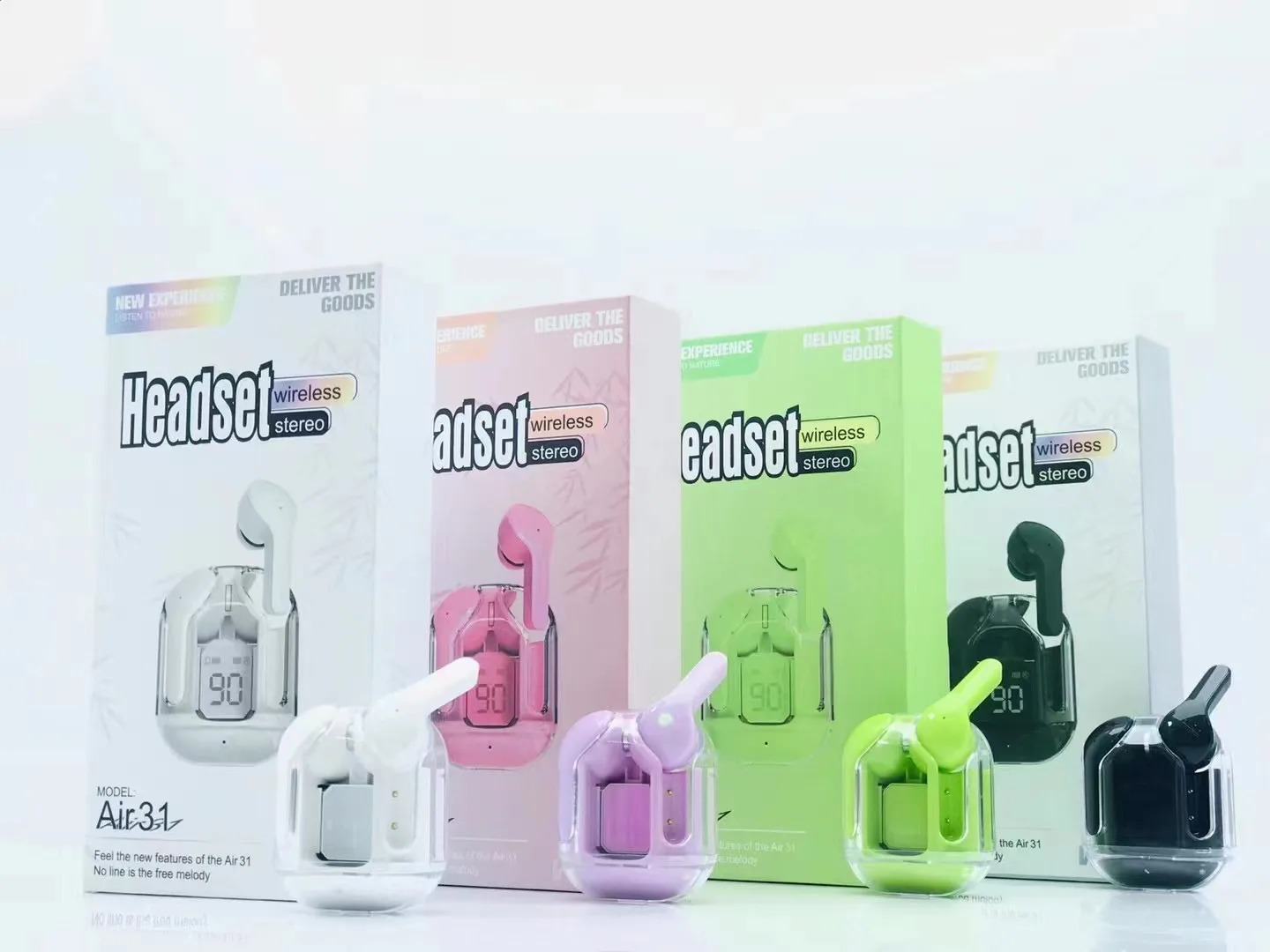 AIR 31 TWS TRANSPARENT EARBUDS