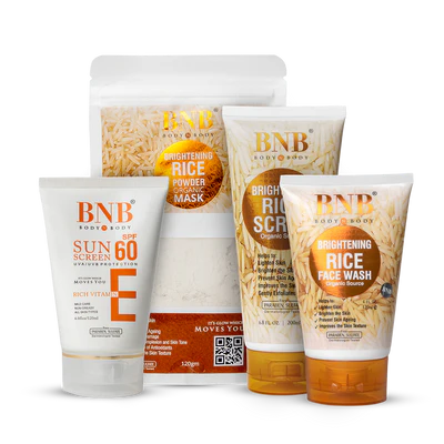 Rice Extract Facial Kit For Bright & Glowing Skin