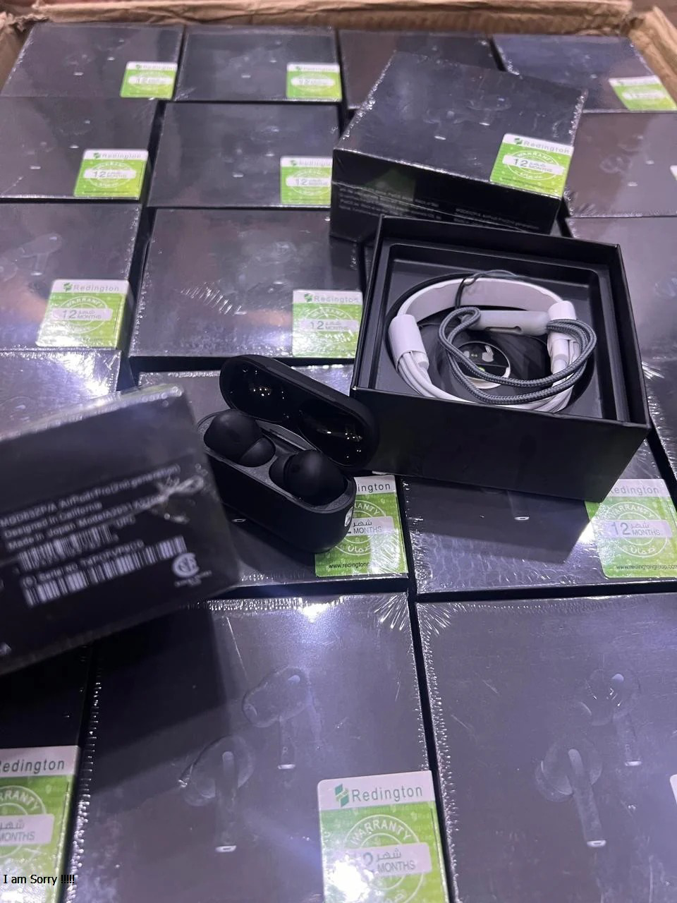 AirPods Pro 2nd gen Made in Dubai premium Black Edition Dubai wireless Earbuds