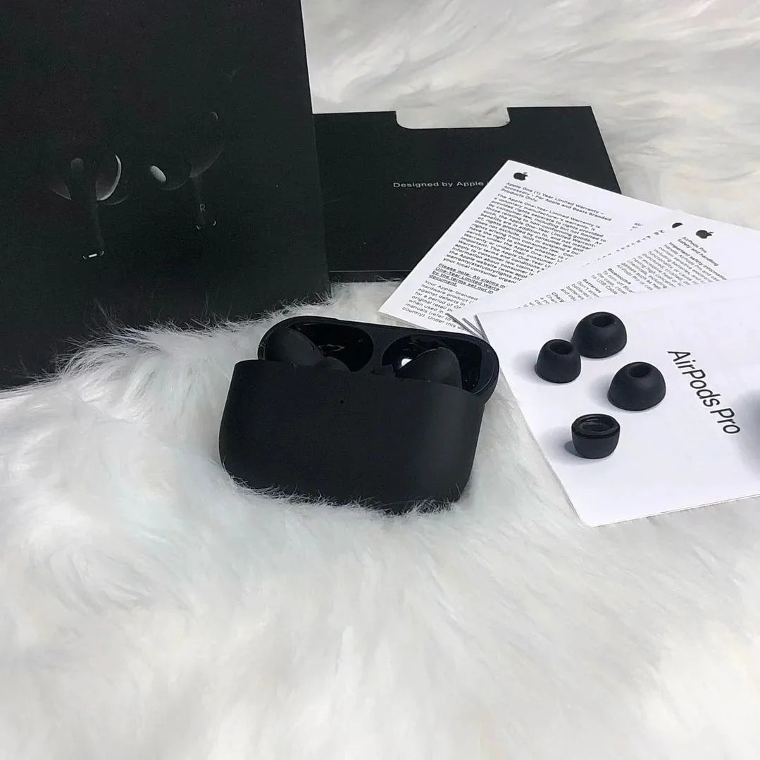 AirPods Pro 2nd gen Made in Dubai premium Black Edition Dubai wireless Earbuds