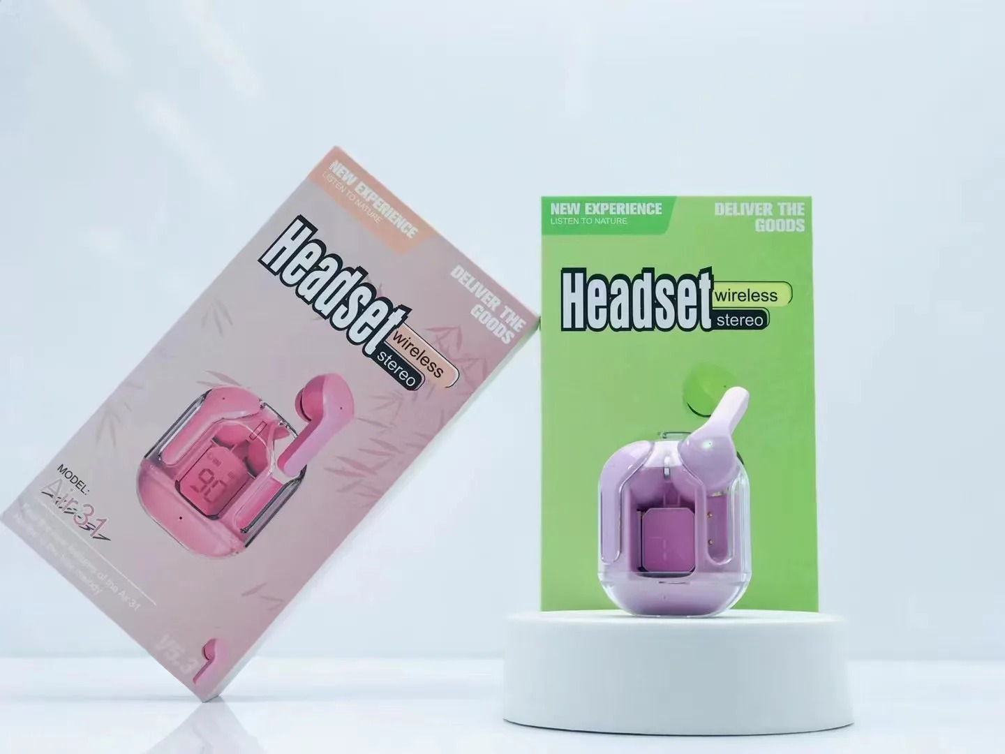 AIR 31 TWS TRANSPARENT EARBUDS