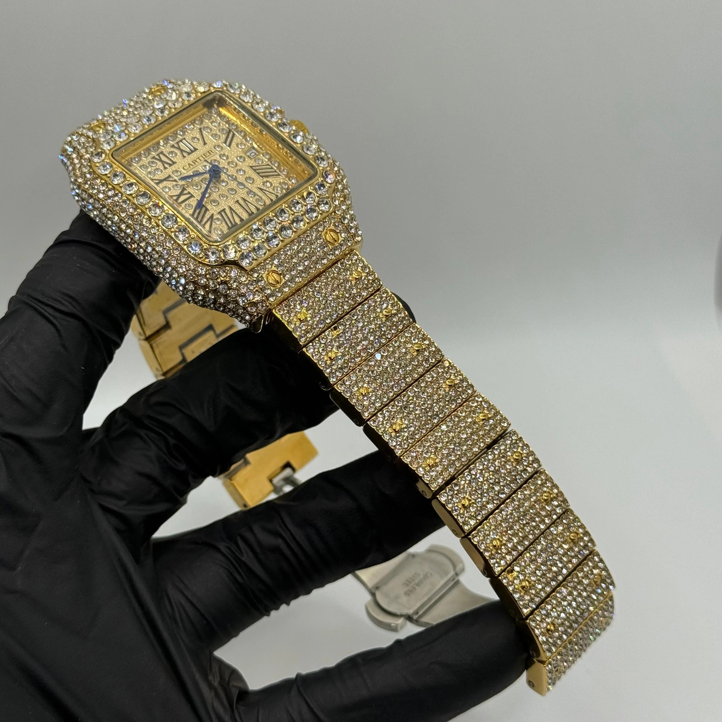 CARTIER Karan Aujla Watch Golden Color